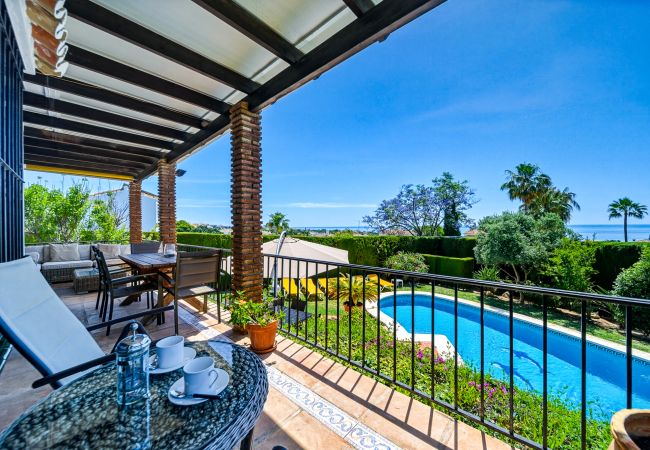 Villa in Mijas Costa - W12 Andalusian style villa with sea views
